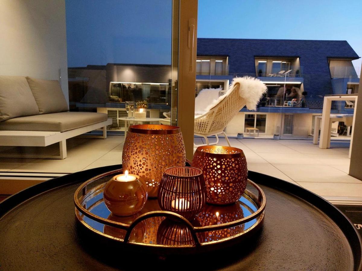 Villa Creole 0308 Luxe Appartement Met Verwarmd Zwembad Nieuwpoort Jachthaven ภายนอก รูปภาพ