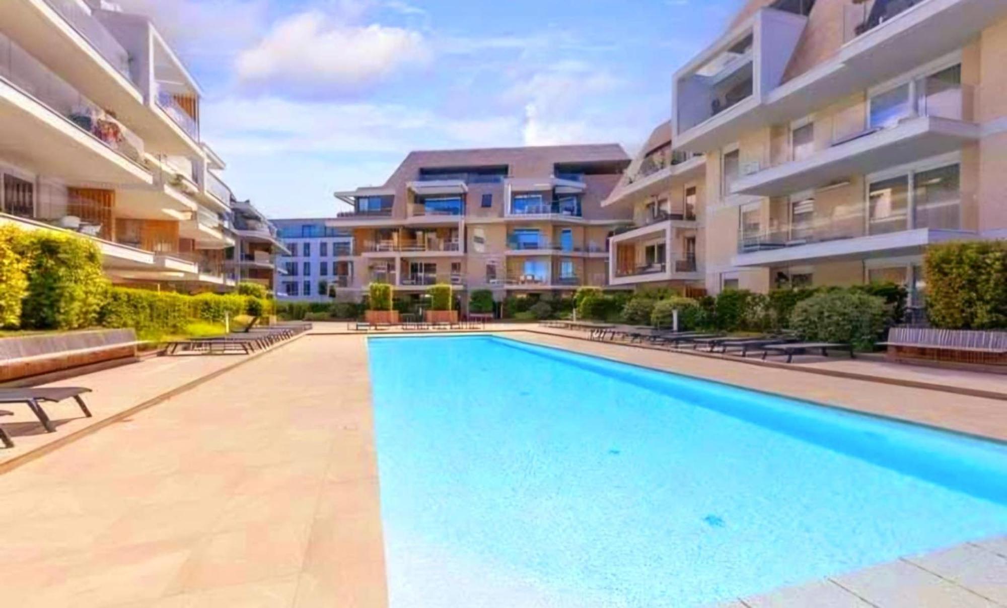 Villa Creole 0308 Luxe Appartement Met Verwarmd Zwembad Nieuwpoort Jachthaven ภายนอก รูปภาพ
